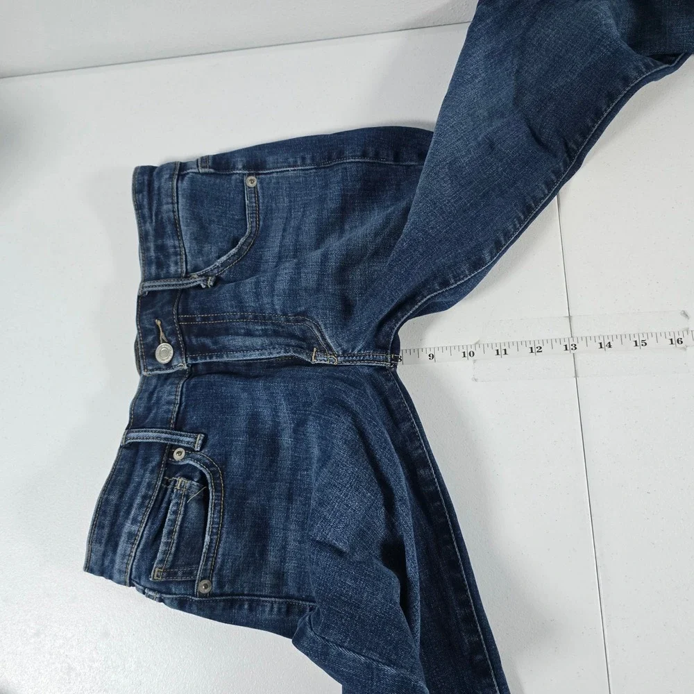 Lucky Brand Sweet Boot Jeans Dark Wash‎ Women 2/26 Regular Bootcut Denim 12514